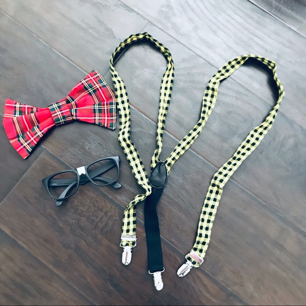 Unisex Women’s or Men’s Nerdy/Dorky Geek Halloween Costume Accessories